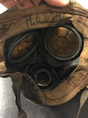 German Gas Mask Markings? H.A.G. III?