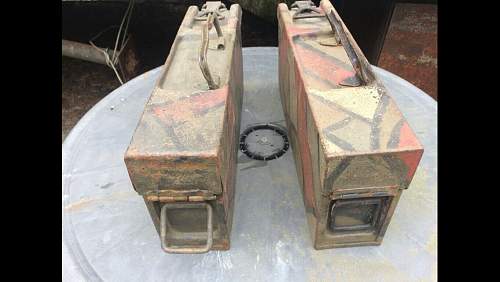 Mimikry camo MG08 ammo boxes