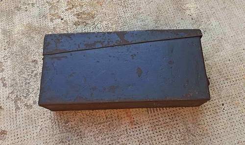 WW 1 German MG ammo can?