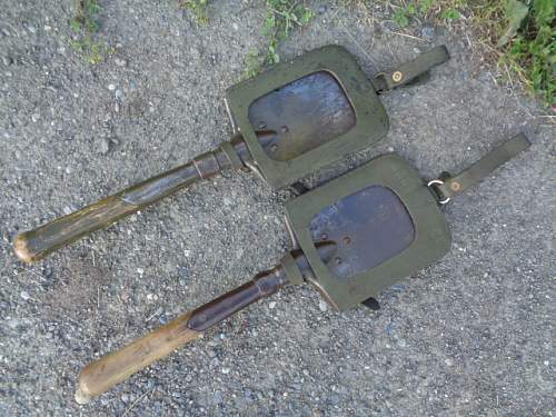M1874 Shovel Cover Identification Help:  Argentina Army, possible original German?