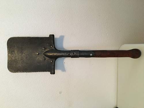 Looking for identification/clarity on potential WWI-era shovel