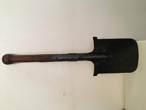 Looking for identification/clarity on potential WWI-era shovel