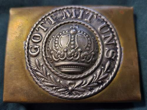 Brass Prussian Belt Buckle