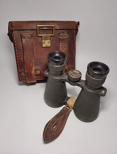 Two sets of Field Binoculars with cases