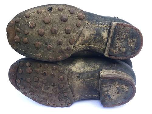 Imperial German WW1 Enlisted Mans Combat Boots