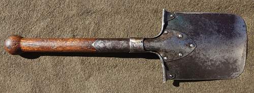 Turkish M1898 entrenching tool