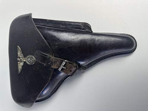 WWI P08 Luger holster 1912 help with identifying maker