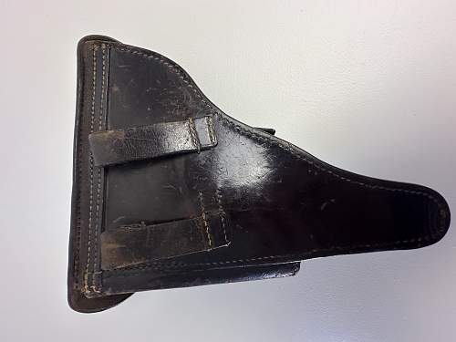 WWI P08 Luger holster 1912 help with identifying maker