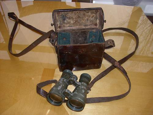 My WW1 German Feldglas08 binoculars... average price range?