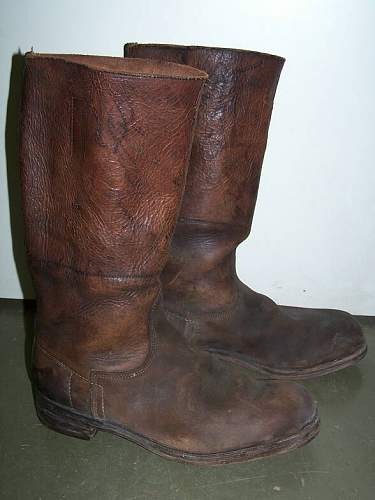 German boots, brown