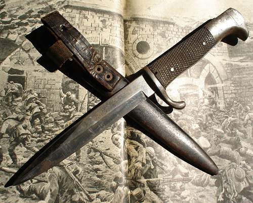 Eickhorn attachable trench knife
