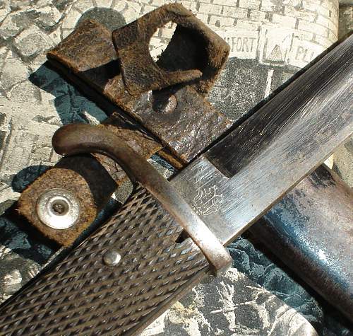 Eickhorn attachable trench knife