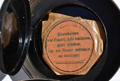 Is this WW 1 German Gas Mask authentic?