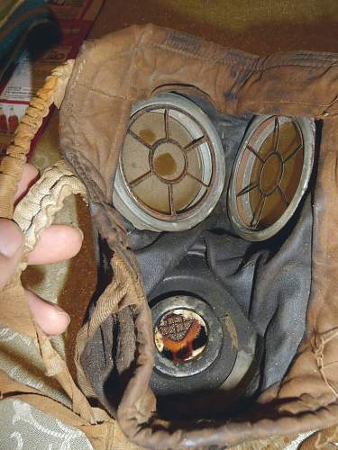 WWI Gas Mask Set