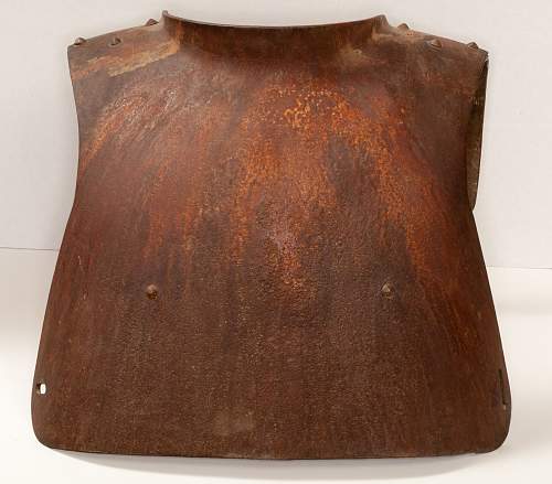 WW1 German Armour Breast Armor Plate ?