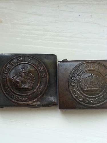 Unusual German Belt Buckle found on the Eastern Front