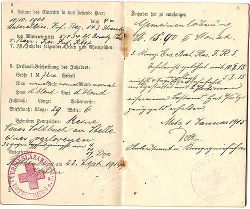 WWI Soldbuch Translation/Help!!