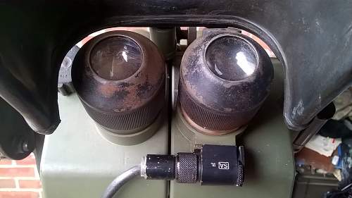 Finnish army used German Flak binoculars