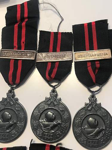 Finnish winter war medals