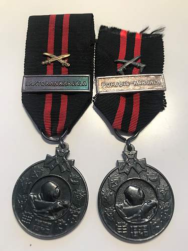 Finnish winter war medals