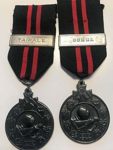 Finnish winter war medals