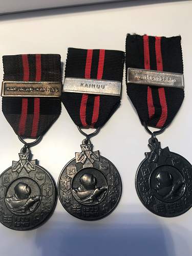 Finnish winter war medals