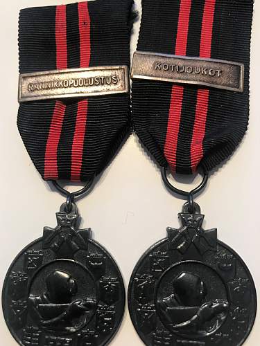 Finnish winter war medals