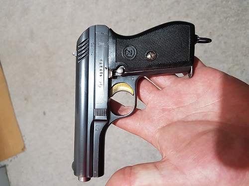 New addition - Finn issued Czech vz24 Pistol....