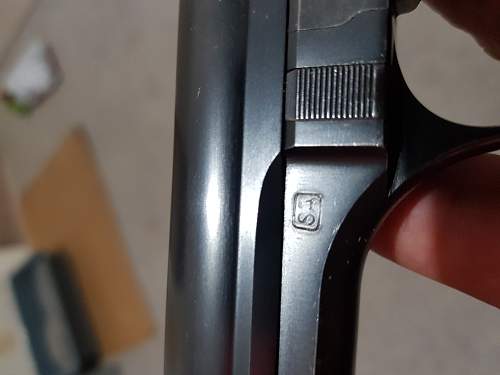 New addition - Finn issued Czech vz24 Pistol....