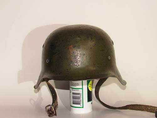 Finn issued German M42 Helmet with Unit Marking?