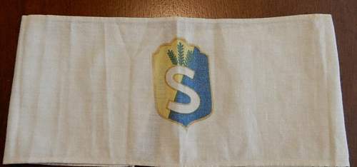 Finnish Civil guard armband