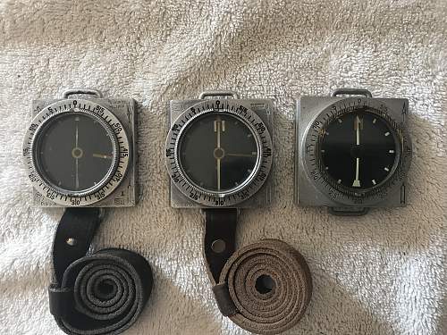 Suunto/Physica compass questions