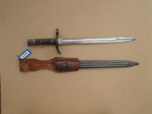 Finnish bayonet collection