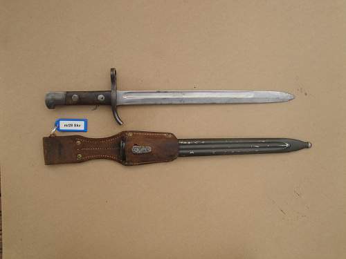 Finnish bayonet collection