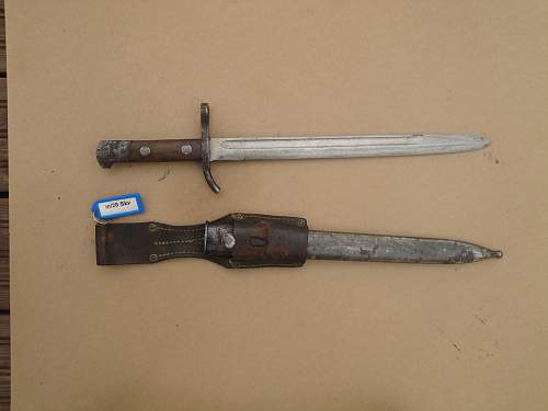 Finnish bayonet collection