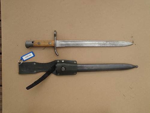 Finnish bayonet collection