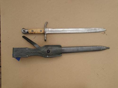 Finnish bayonet collection