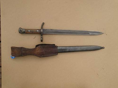 Finnish bayonet collection