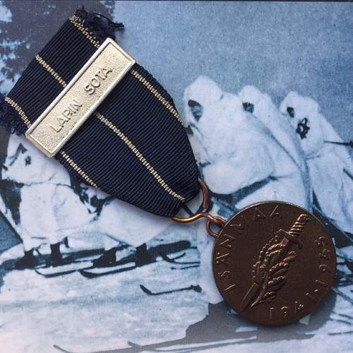 1941-1945 Continuation War Medal