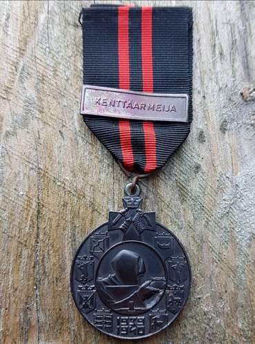 Winter War medal for Foreigners