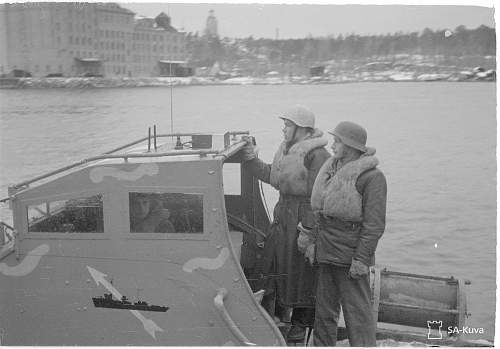 Finnish Camo Helmets- Period Photo Pictorial