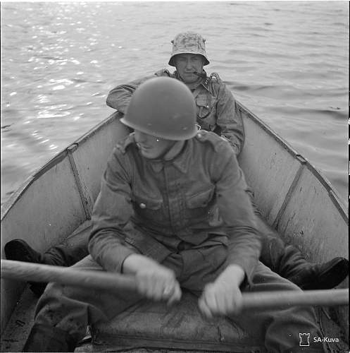 Finnish Camo Helmets- Period Photo Pictorial