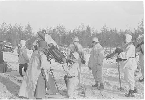 Finnish Camo Helmets- Period Photo Pictorial