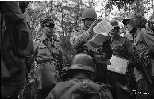 Finnish Camo Helmets- Period Photo Pictorial