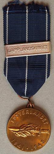 Finnish Continuation War Medal