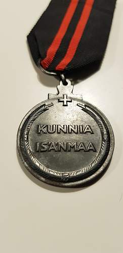 Some Finnish medals!