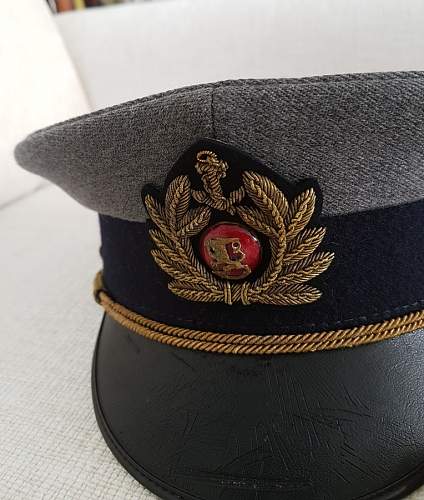 Fake Finnish army visor caps