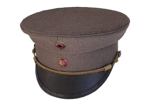 Fake Finnish army visor caps