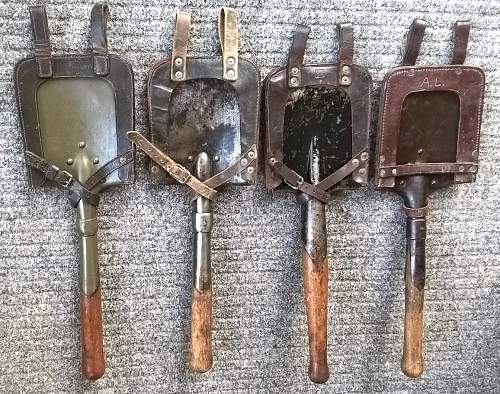 Finnish surplus shovels