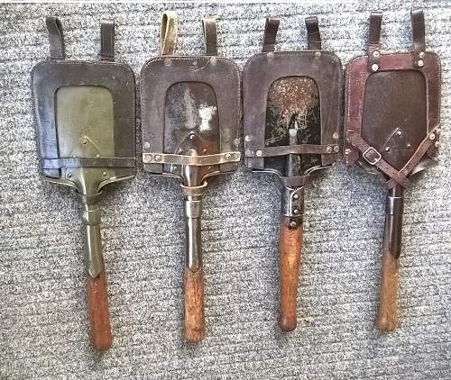 Finnish surplus shovels